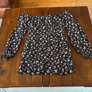 Floral Long Sleeve Dress